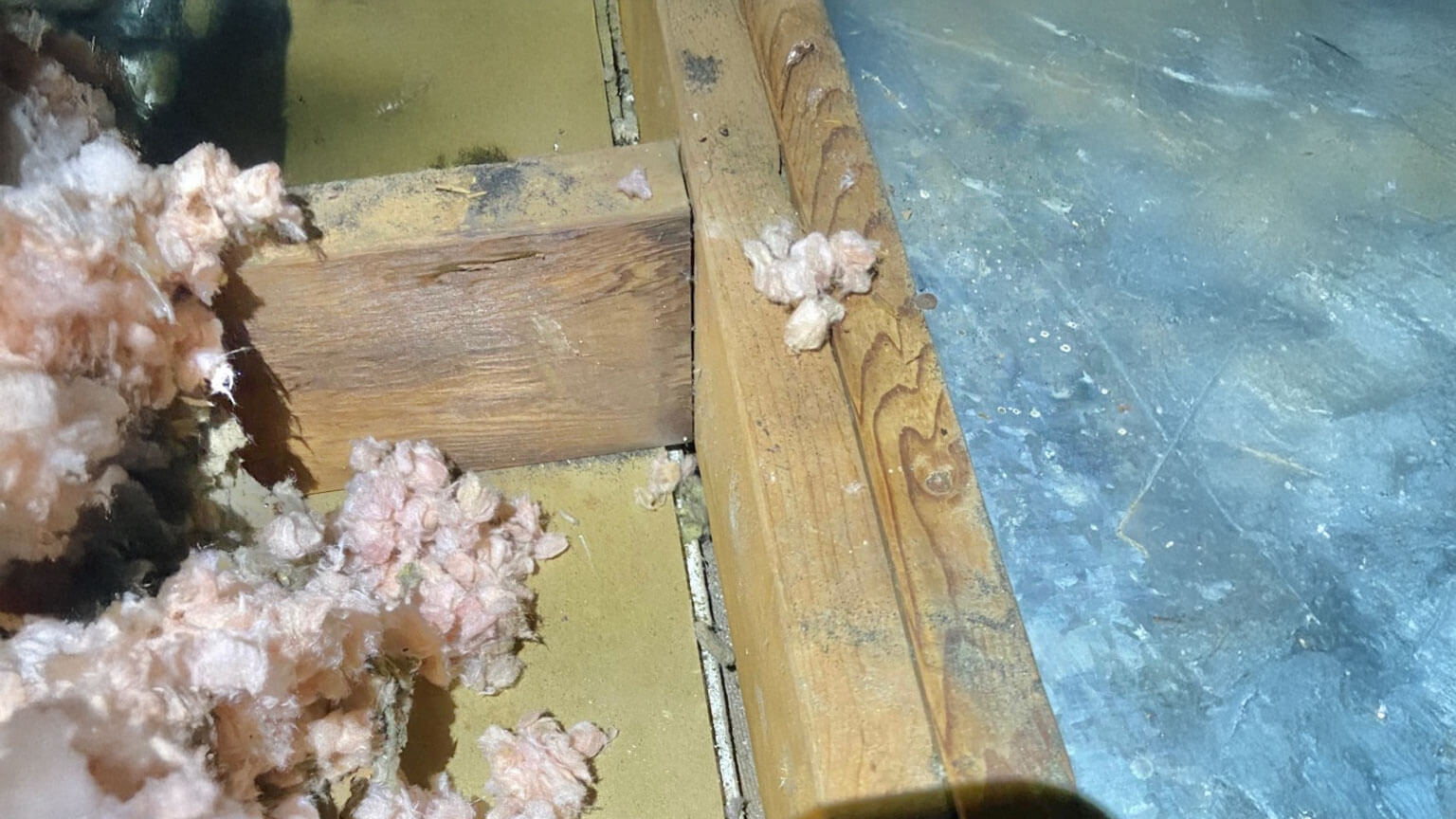 Plumbing penetration before sealing